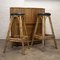 Vintage Bamboo Tiki Bar with 2 Bar Stools, 1960s, Set of 3 2