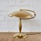 Lámpara de mesa italiana vintage de latón, años 50, Imagen 7