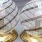 Murano Glass Globe Table Lamps, 1970s, Set of 2 9