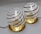 Murano Glass Globe Table Lamps, 1970s, Set of 2 6