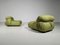 Sillones Soriana verdes de Afra & Tobia Scarpa para Cassina, años 70. Juego de 2, Imagen 2