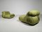 Fauteuils Soriana Verts par Afra & Tobia Scarpa pour Cassina, 1970s, Set de 2 5