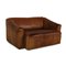Sofá de dos plazas DS 47 de cuero marrón de de Sede, Imagen 3