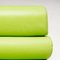 Poltrona girevole Virgule in pelle verde lime di Hans Hopfer per Roche Bobois, Immagine 6