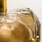 Brass and Smoked Blown Murano Glass Pendant Light by Kalmar, 1960s 4
