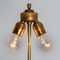 Stehlampe in Gold von Ingo Maurer für Design M, Germany, 1968, 2er Set 13