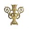 Solid Brass Gilt Vase, Image 1
