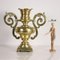 Solid Brass Gilt Vase 2