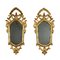 Antique Carved Wooden Mirrors, Set of 2, Image 1