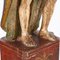 Patinated Statue in Wood 6