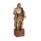 Patinierte Statue aus Holz 1