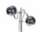 Floor Lamp with Ball-Shaped Chrome Shades 2