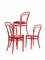 Chairs 214 by Michael Thonet for Thonet, Set of 4 2