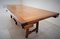 Extendable Oak Dining Table by Guillerme and Chambron 5