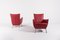 Leather Lounge Chairs Cheo by Gerard Van Den Berg for Label, Set of 2 4