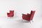 Leather Lounge Chairs Cheo by Gerard Van Den Berg for Label, Set of 2 3
