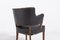 Scandinavian Modern Club Chairs, Sweden, 1950s, Set of 4, Image 4
