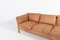 Vintage Cognac Leather 3-Seat Sofa from Mogens Hansen, Denmark, 1970s 11