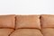 Vintage Cognac Leather 3-Seat Sofa from Mogens Hansen, Denmark, 1970s 7