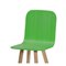 Tria Stool, Tapparelle High Back Green by Colé Italia 3