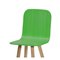 Tria Stool, Tapparelle High Back Green by Colé Italia, Image 3