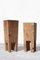 Sculpted Oak Side Tables by Jörg Pietschmann, Set of 2 3