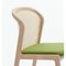 Vienna Chair, Natural Beech Wood, Nord Wool Green by Colé Italia 3