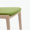 Vienna Chair, Natural Beech Wood, Nord Wool Green by Colé Italia 4