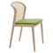 Vienna Chair, Natural Beech Wood, Nord Wool Green by Colé Italia 1
