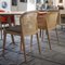 Vienna Chair, Natural Beech Wood, Nord Wool Green by Colé Italia 6