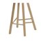 Tria Stool, Low Back, Coffee by Colé Italia, Image 3