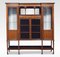 Mahogany Inlaid Display Cabinet by Maple and Co 1