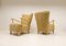 Mid-Century Sheepskin Easy Chairs from Dux, Sweden, 1950s, Set of 2 6