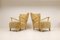 Mid-Century Sheepskin Easy Chairs from Dux, Sweden, 1950s, Set of 2, Image 5