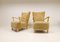 Mid-Century Sheepskin Easy Chairs from Dux, Sweden, 1950s, Set of 2 3