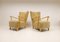 Mid-Century Sheepskin Easy Chairs from Dux, Sweden, 1950s, Set of 2, Image 4