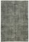 Grey Overdyed Wool Rug, Image 1