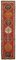 Alfombra de pasillo bohemia roja, Imagen 1