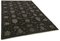 Oushak Rug in Black, Image 1