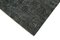 Black Overdyed Wool Rug, Image 3