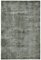 Vintage Grey Overdyed Rug, Image 1