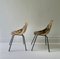 Fibreglass Side Chairs by Rene Jean Caillette, France, 1950s, Set of 2 5