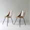 Fibreglass Side Chairs by Rene Jean Caillette, France, 1950s, Set of 2 4