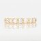 18 Karat Modern Diamond Yellow Gold Wedding Ring 4