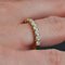 18 Karat Modern Diamond Yellow Gold Wedding Ring, Image 11