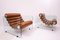 Hyaline Modulable Cognac Leather Armchairs by Fabio Lenci, Italy, 1967, Set of 2 3
