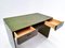 Grüner Mid-Century Schreibtisch aus Holz von Derk Jan De Vries, Niederlande, 1960er 2