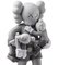 Kaws, Clean Slate, Grau und Schwarz, 2018, Harz, 2er Set 3