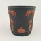 Egyptian Black Jasper Terracotta Wedgwood Garden Pot, Image 8