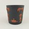 Egyptian Black Jasper Terracotta Wedgwood Garden Pot, Image 10